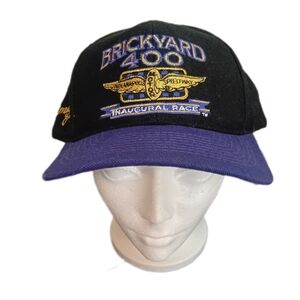 Brickyard 400 Black and Purple Hat
